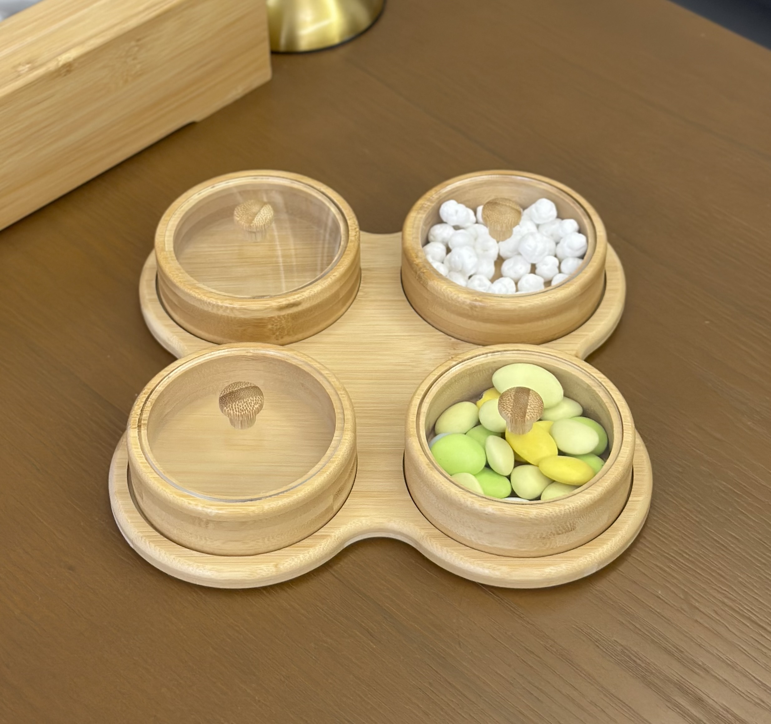 اردوخوری ۴تایی بامبو