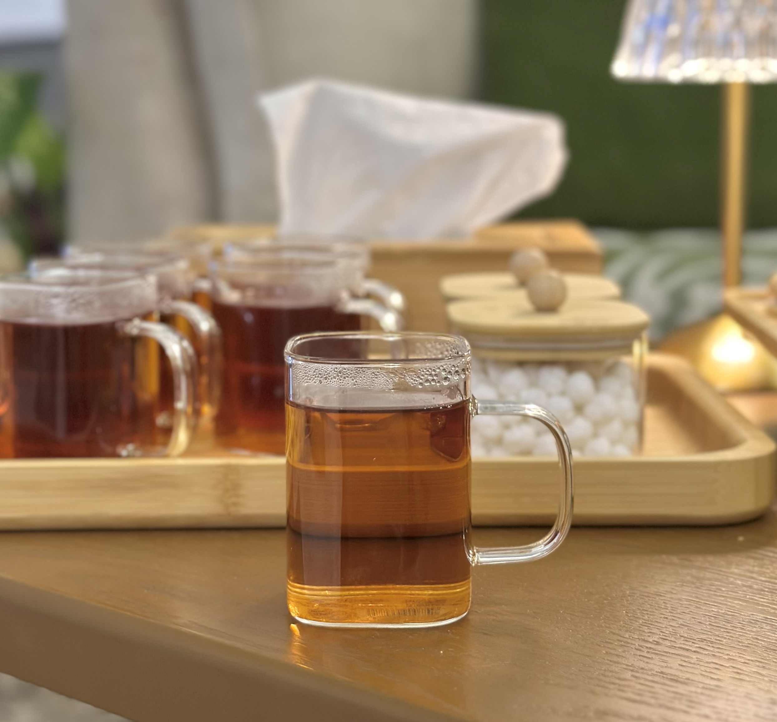 لیوان پیرکس مربع 6 عددی