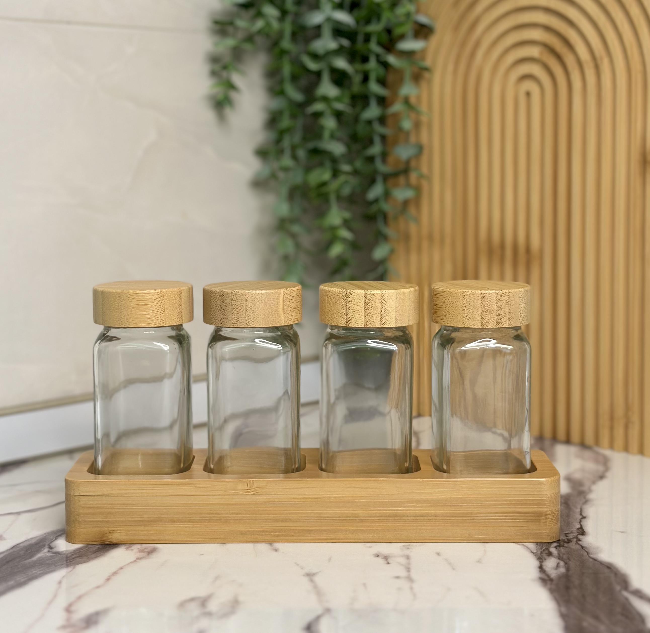 جاادویه ۴تایی با زیره بامبو