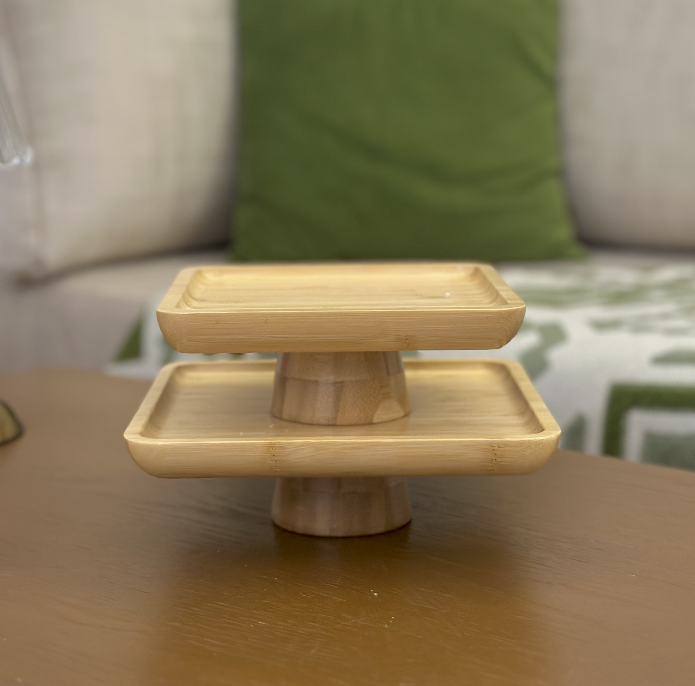 شیرینی خوری پایه دار بامبو